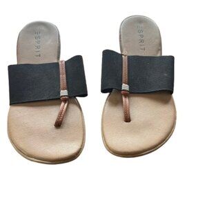 Spirit sandals black size 9 (WSHO006)